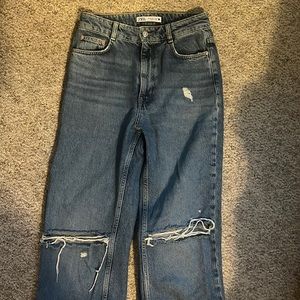 Zara High Waisted Jeans
